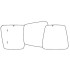 Design-Heizk�rper SCUDI horizontal wei�, Warmwasser