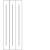 Heizk�rper TESO 17003 Warmwasser vertikal wei�
