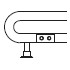 Design-Heizk�rper TUBONE O1F-150 wei�