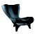 ORGONE LOUNGE CHAIR Lounge Sessel grau (RAL 7037)