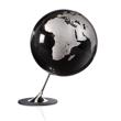 Atmosphere Globus ANGLO BLACK, Meersflchen schwarz / Kontinente silber metallic
