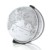 Mini-Globus TILT � 11 cm wei�/Weltkarte grau
