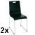 Easy Chair Stapelstuhl 2 St�ck schwarz