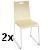 Easy Chair Stapelstuhl 2 St�ck Birke natur