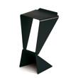 ICON Barhocker Aluminium schwarz