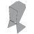 ICON Barhocker Aluminium
