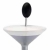 MANHATTAN Barhocker Sitz wei� / Olive schwarz