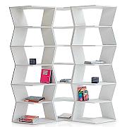 ZIG ZAG Magazinregal, Hersteller B-Line, Design von Aziz Sariyer