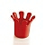 SPLASH Hocker / Papierkorb rot