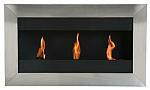 SQUARE FLAME 3 Wandkamin / Biokamin