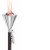 Orchos Gartenfackel f�r Brenngel incl. Holzstab