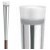 Orchos Gartenfackel mit Glas incl. Holzstab