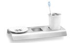 Liquo 3fach-Wandhalter, Hersteller Blomus, Design von stotz-design