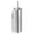 DUO WC-B�rste mit Wandhalter, Edelstahl matt