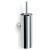 DUO WC-B�rste mit Wandhalter, Edelstahl poliert