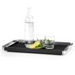 Tablett PEGOS � 40 cm Edelstahl mit Silikonauflage