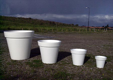 Bloom! POT Blumentopf: 100, 90, 60 und 40 cm