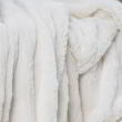 CARMA Plaid EISB�R 130x180 cm / R�ckseite off-white