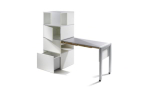 @cetera ausziehbarer Schreibtisch 4er, Hersteller Country Living, Design von Country Living