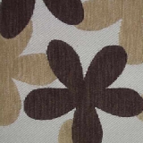 Lazy Sitzkissen Stoff Flower nature (beige/braun)