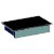 MISS T Wandkonsole Glas schwarz