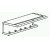 SHERPA 1 Wandgarderobe/Ablage Klarglas
