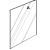 PACIFIC Garderobe Zubeh�r B Spiegel C 174x36 cm