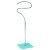 FLAMINOGO 1 Diener glanzchrom/Sicherheitsglas satiniert
