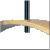 WING Kleiderb�gel 4er-Set Buche natur / Haken Glanzchrom