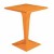 TOY Tisch / Gartentisch orange (E2)