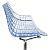 Meridiana Barhocker blau (P3)