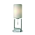 ESPRIT PURE Tischleuchte chrom/wei�