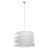 ESPRIT LOOPING Pendelleuchte chrom Textilschirm wei�