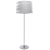 ESPRIT LOOPING Stehleuchte chrom Textilschirm wei�