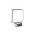 ESPRIT BRIGHT CLOCK Tischleuchte chrom Glas wei� mit Digitaluhr