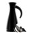 Isolierflasche tropffrei schwarz 1 Liter mit Griff