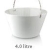 Porzellansch�ssel mit Henkel 4,0 l / � 26 cm