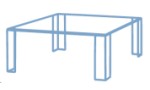 Couchtisch CT002, Hersteller FIRST GLAS