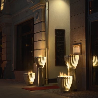FLORA Fackelkorb Glow