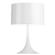 SPUN LIGHT T1 Tischleuchte wei� gl�nzend, Schirm wei� gl�nzend