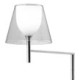 KTRIBE F1 Stehleuchte Schirm transparent