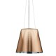 KTRIBE S3 Pendelleuchte, Schirm aluminiumbeschichtet bronze