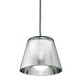 ROMEO BABE K S Pendelleuchte, Schirm Aluminium silber, mit Stromschiene
