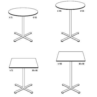 FIX_UP_OX Bistrotisch f�r Objekte