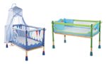 Babybett TRAUMBURG und TRAUMGARTEN, Hersteller HABA, Design von HABA