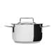 All Steel Topf mit Deckel 2,5 Liter, � 18 cm