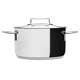 All Steel Topf mit Deckel 6,0 Liter, � 24 cm