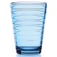 Aino Aalto Longdrinkglas (Tumbler) 2-er Set, hellblau