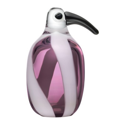 BIRDS BY PENTTINEN Cotton Candy violett-weiss