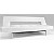 Wing Schlafsofa Gestell chrom matt / Textilleder 588 wei�
